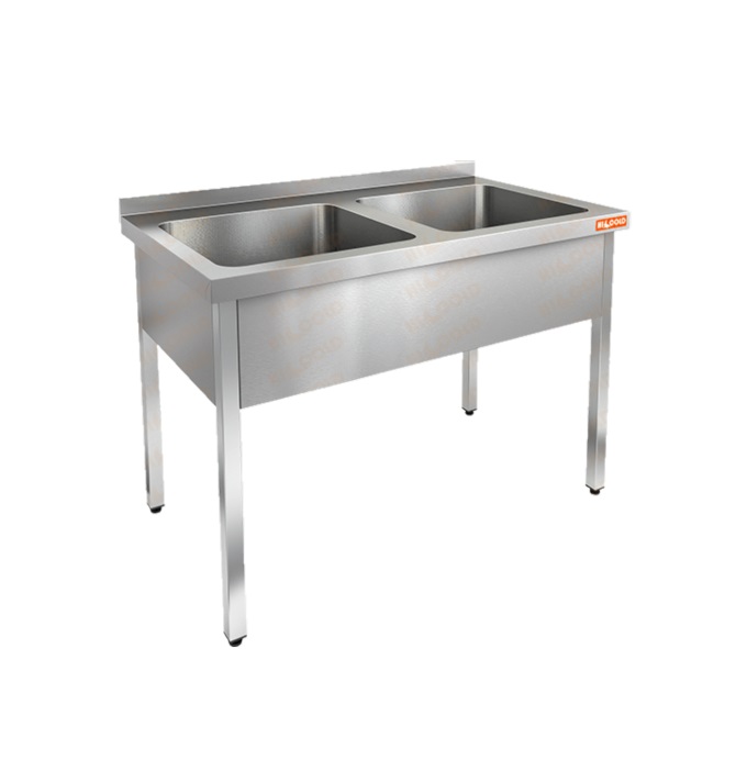 Ванна моечная 2-х секционная 1200х600х850