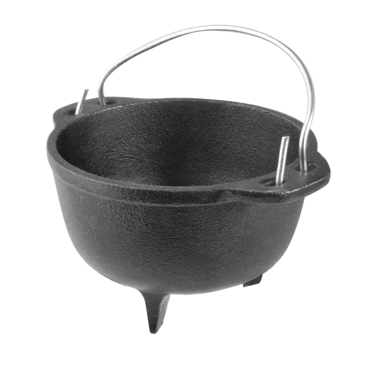 Котелок чугунный 460мл черный