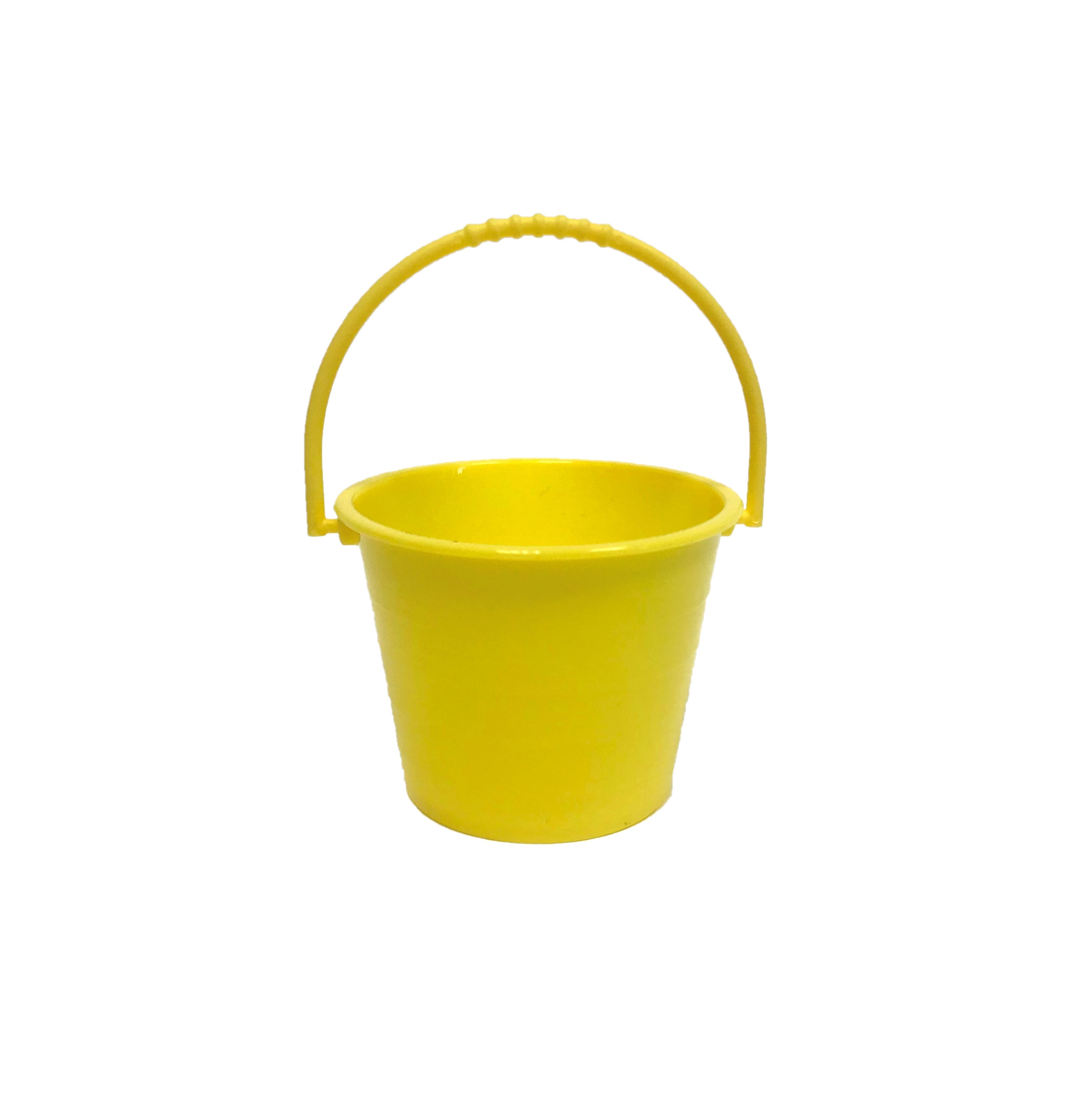 Ведро фуршетное 175мл желтое пластик (20шт.) АКЦИЯ