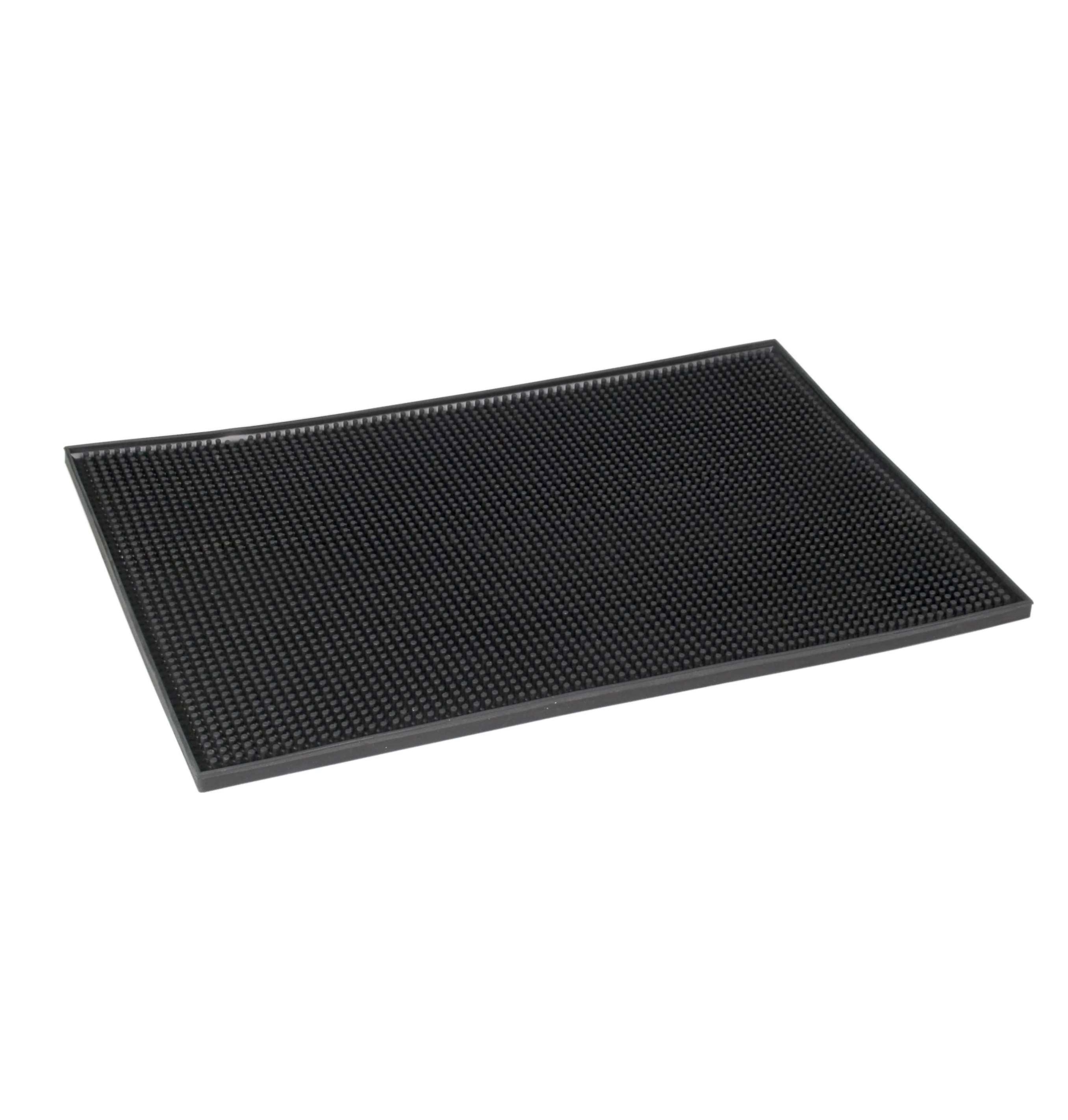 Коврик барный 300х450х10мм резиновый черный
