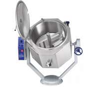 Котел пищеварочный с миксером и краном Abat КПЭМ-60-ОМР