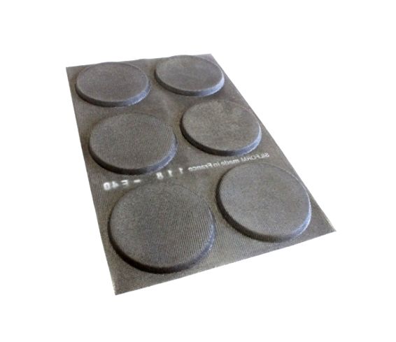 Коврик Корж (гамбургер) (6шт. d166мм h12мм) 600х400мм