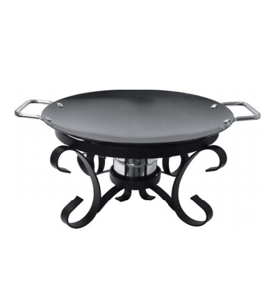 Набор для подачи Саджа подставка + сковорода d340мм