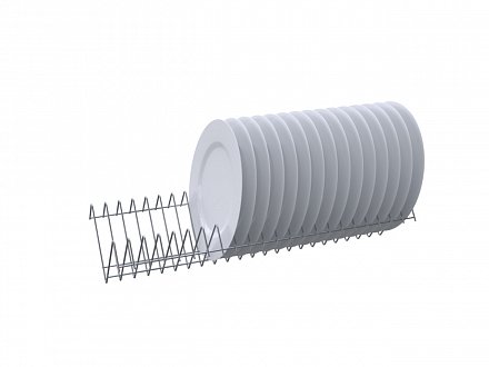 Полки для тарелок шкафа 1106х237х120мм комплект Атеси ШЗДП-4-1200-02