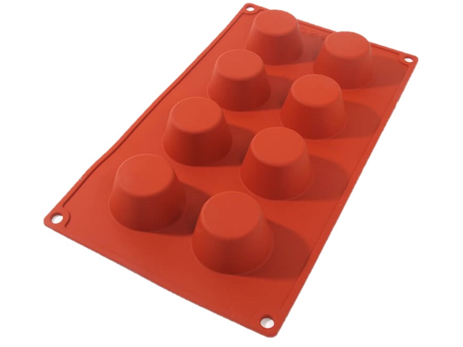 Форма силиконовая Маффины (8шт. d50мм h28мм) 298х175мм