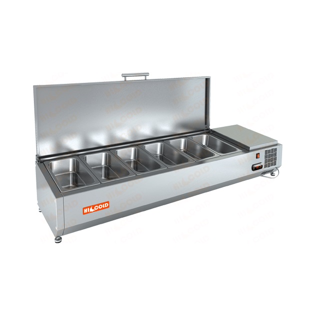 Витрина для ингредиентов настольная Hicold VRTU 1390