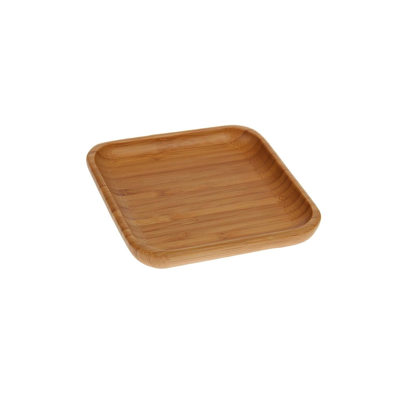 Блюдо для подачи квадратное бамбук