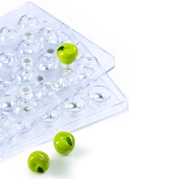 Форма поликарбонатная "Конфеты яблоко"