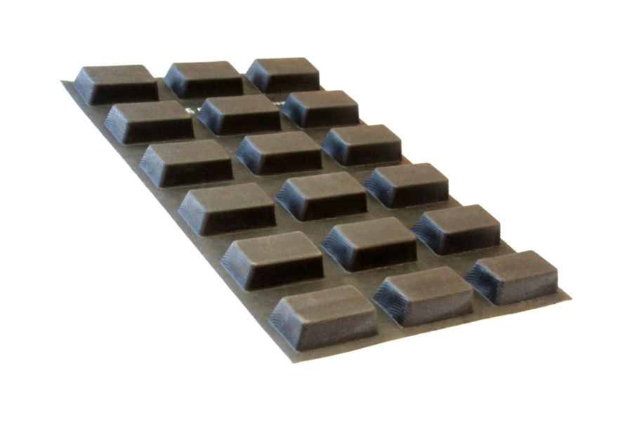 Коврик Flexipan Прямоугольники (18шт. 102х58мм h30мм) 600х400мм