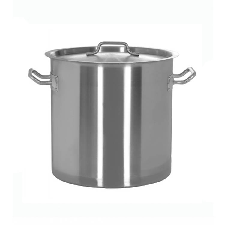 Кастрюля нержавеющая сталь 20л с крышкой d300 h300мм индукция