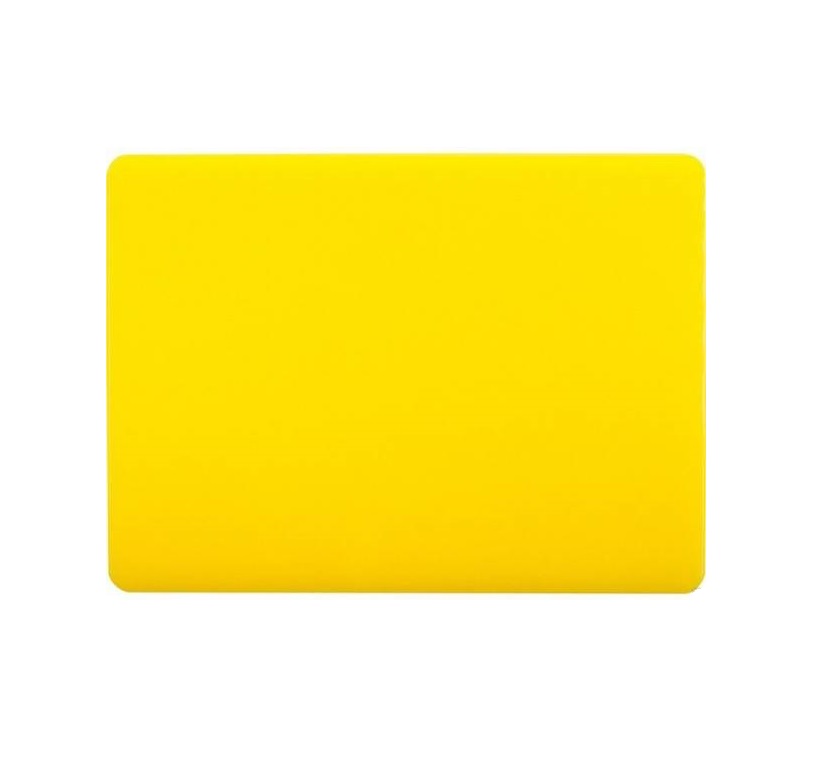 Доска разделочная полипропилен 600х400х18мм желтая