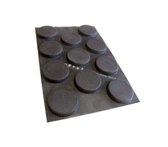 Коврик Корж (гамбургер) (11шт. d117мм h18мм) 600х400мм