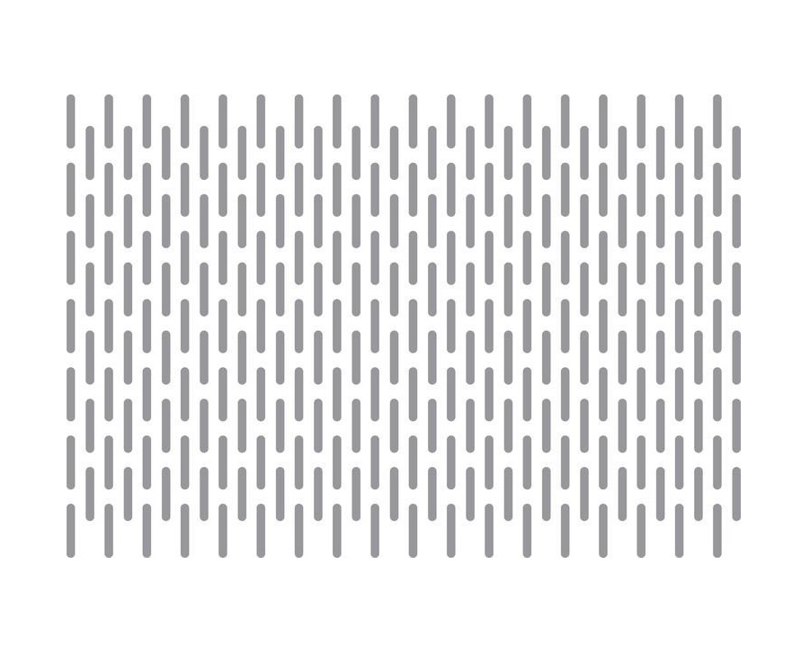 Решетка декоративная "Бегущая строка" 600х400мм