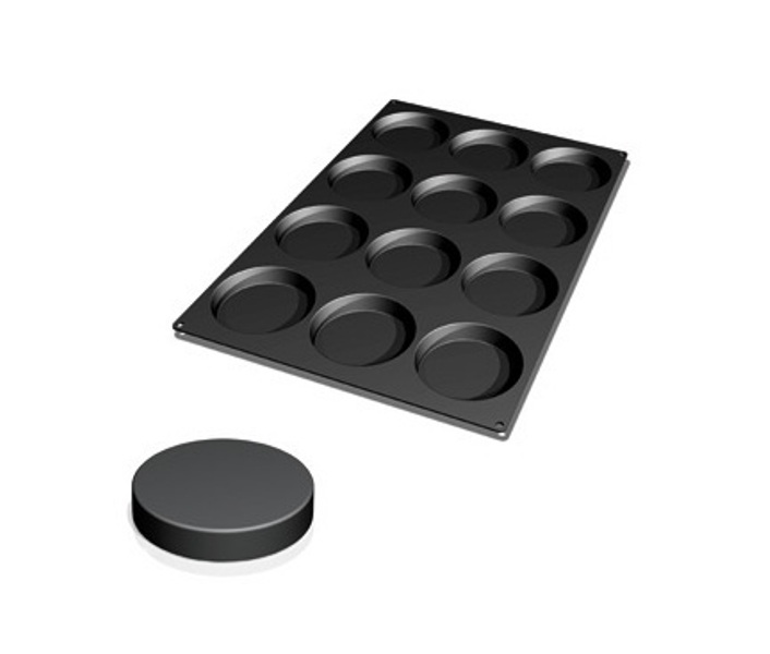 Коврик Корж (гамбургер) (12шт. d120мм h22мм) 600х400мм АКЦИЯ