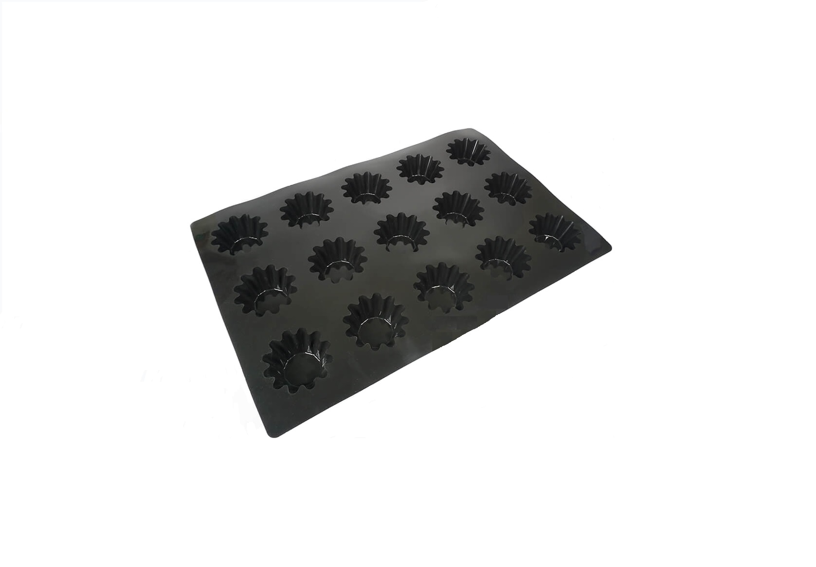 Форма силиконовая Кексы  (15шт. d90/70мм h40мм) 395х585мм