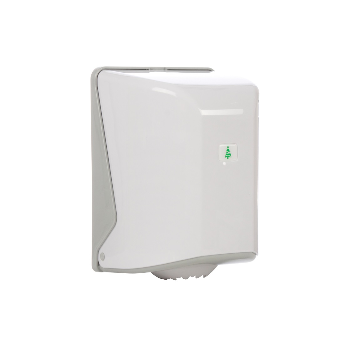 Диспенсер для бумажных полотенец OG1 бело-серый