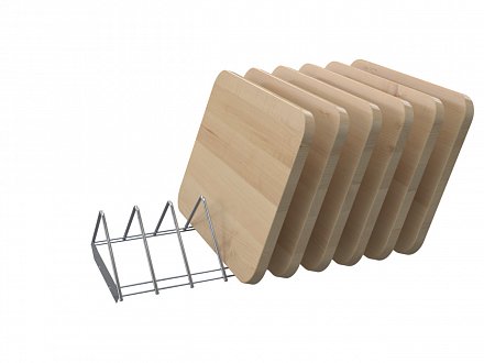 Полки для досок 1106х237х132мм комплект Атеси ШЗДП-4-1200-02-1