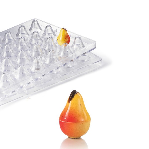 Форма поликарбонатная  "Конфеты груша"
