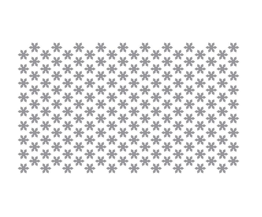 Решетка декоративная "Цветок" 600х400мм