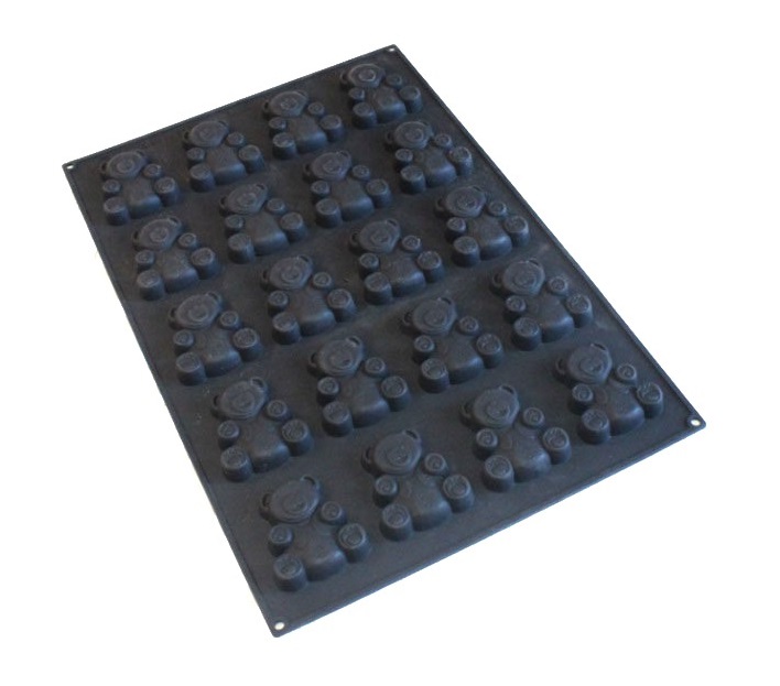 Коврик Медведи (20шт. 90х78мм h20мм) 600х400мм