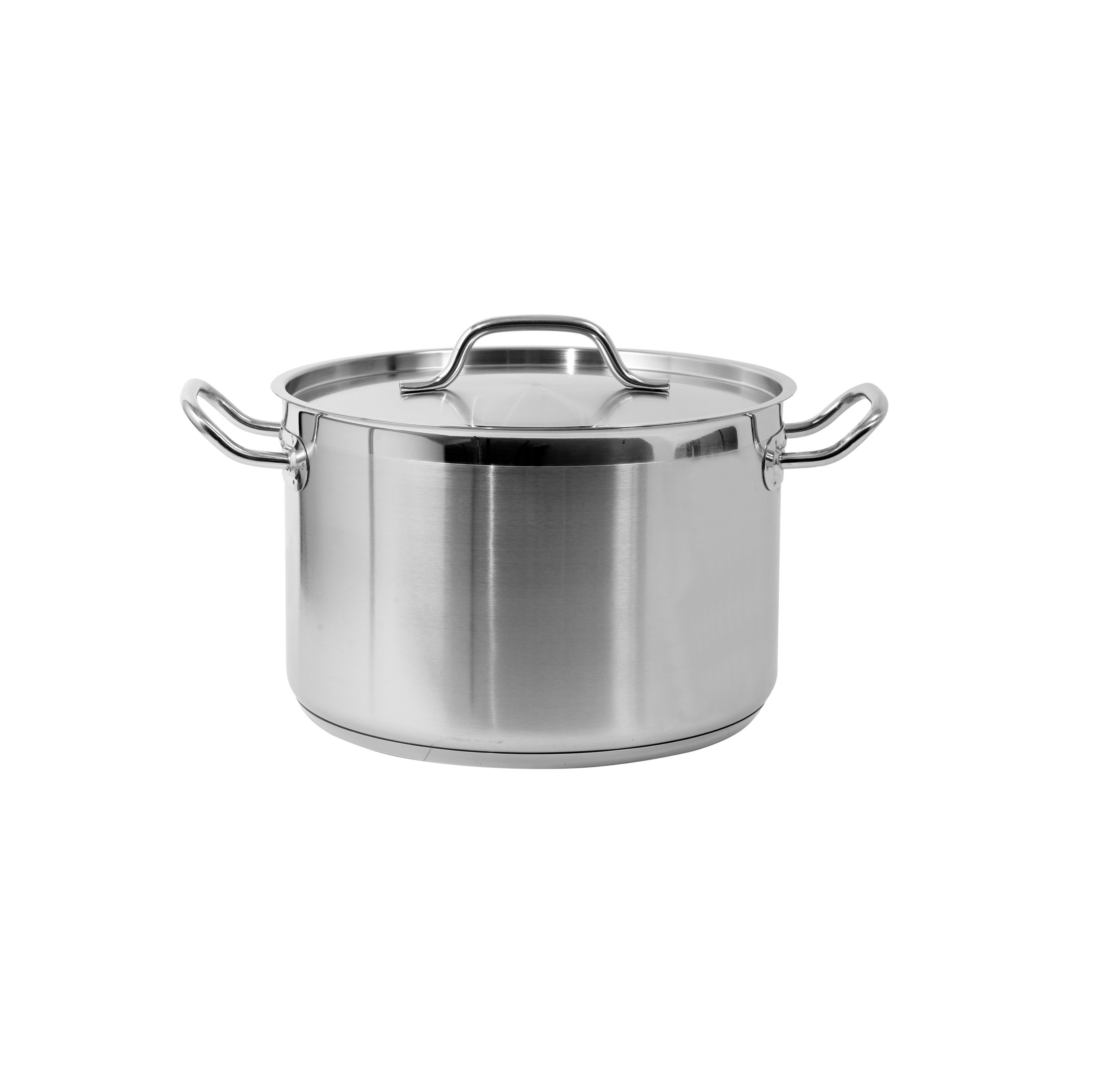 Кастрюля нержавеющая сталь 58л с крышкой d500 h300 мм индукция