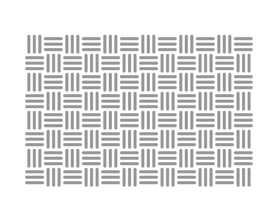 Решетка декоративная "Зигзаг" 600х400мм