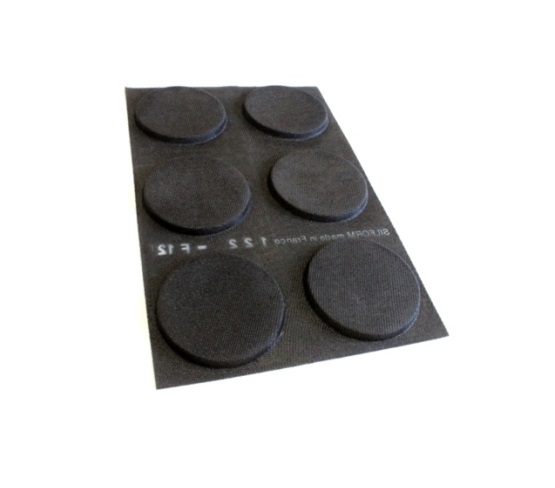 Коврик Корж (гамбургер) (6шт.d147мм h12мм) 535х345мммм