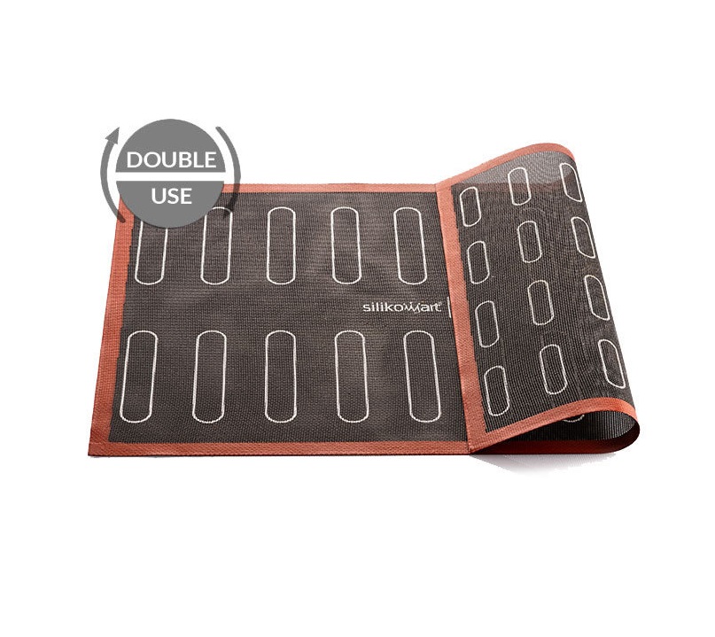 Коврик силиконовый перфорированный для эклеров и мини-эклеров