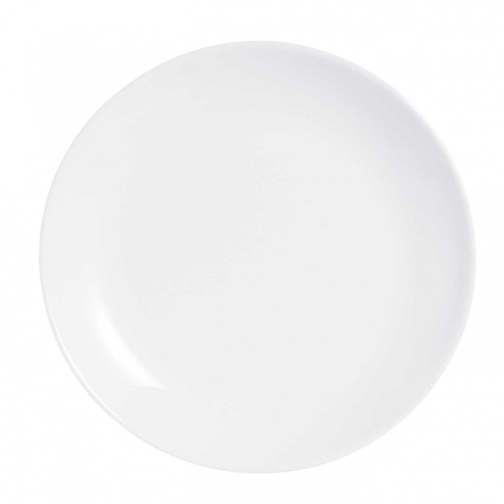 Тарелка без бортов d190мм, стеклокерамика