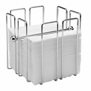 Салфетница нержавеющая сталь 190х190х185мм