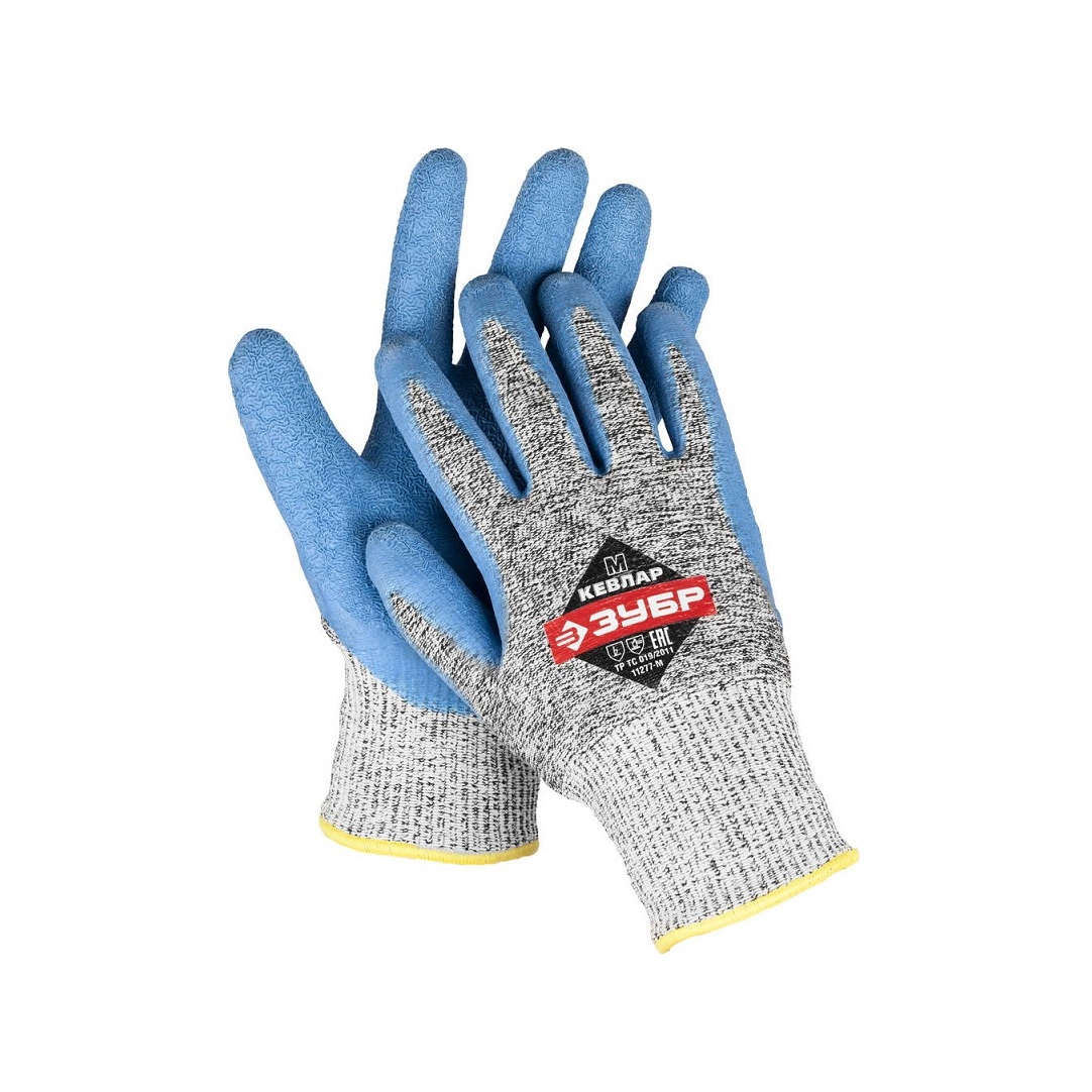 Перчатки кевларовые для защиты от порезов "Профи" (L)