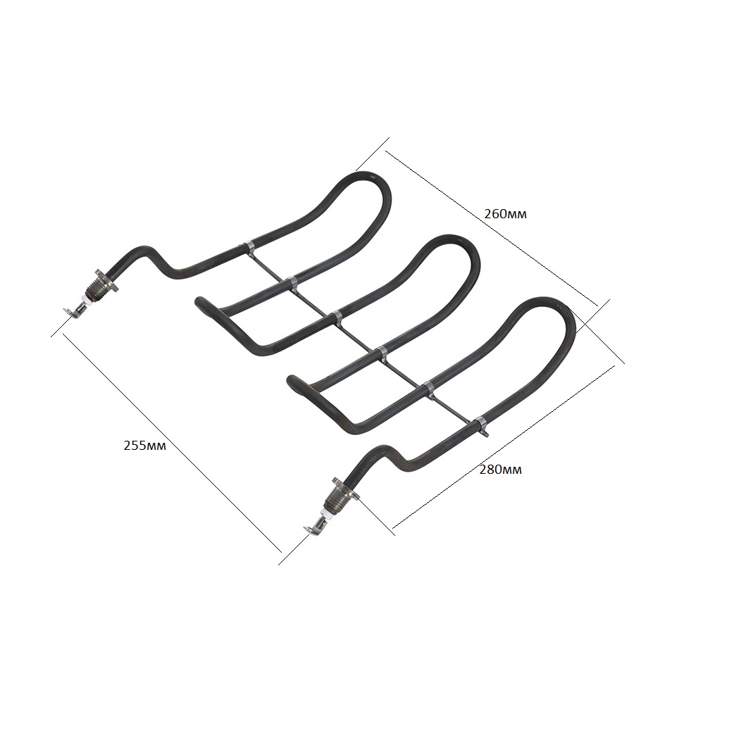 ТЭН для аппарата шаурмы Сиком МК-2.2Э/МК-22 2,5кВт