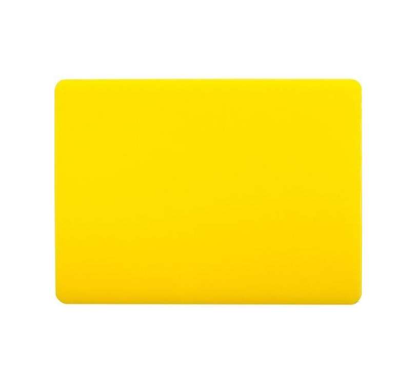 Доска разделочная полипропилен 600х400х18мм желтая