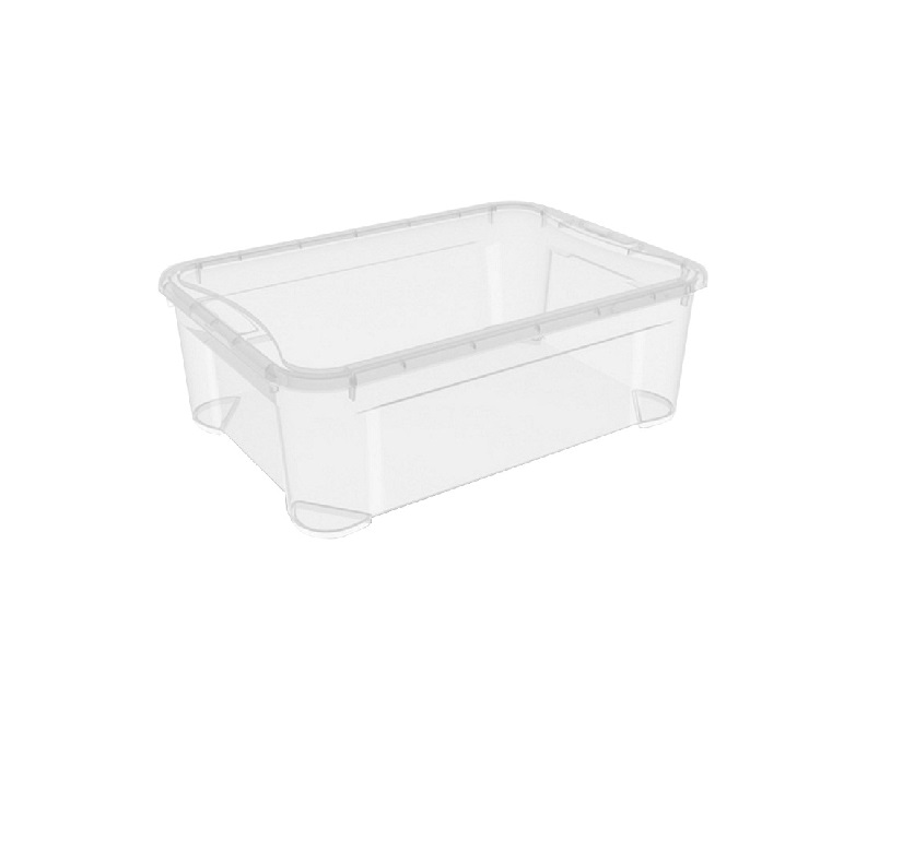 Ящик универсальный с крышкой полипропилен 555х390х190мм 31л