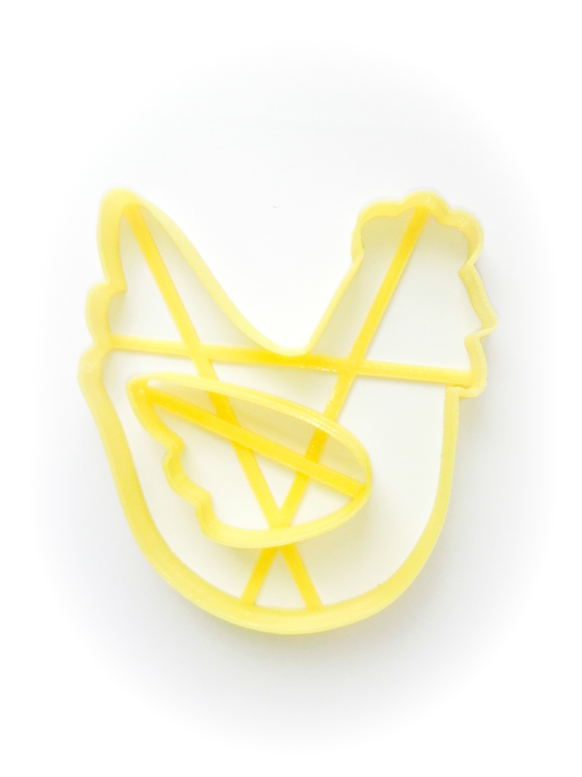 Форма для печенья Курочка набор 100х95мм