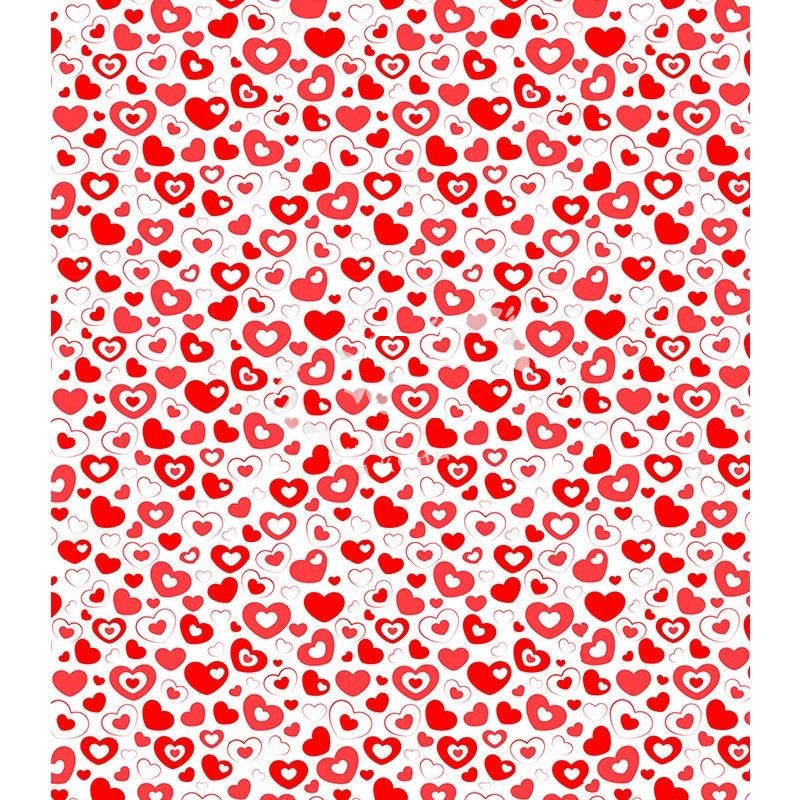 Бумага для меренги с рисунком  "Сердце"