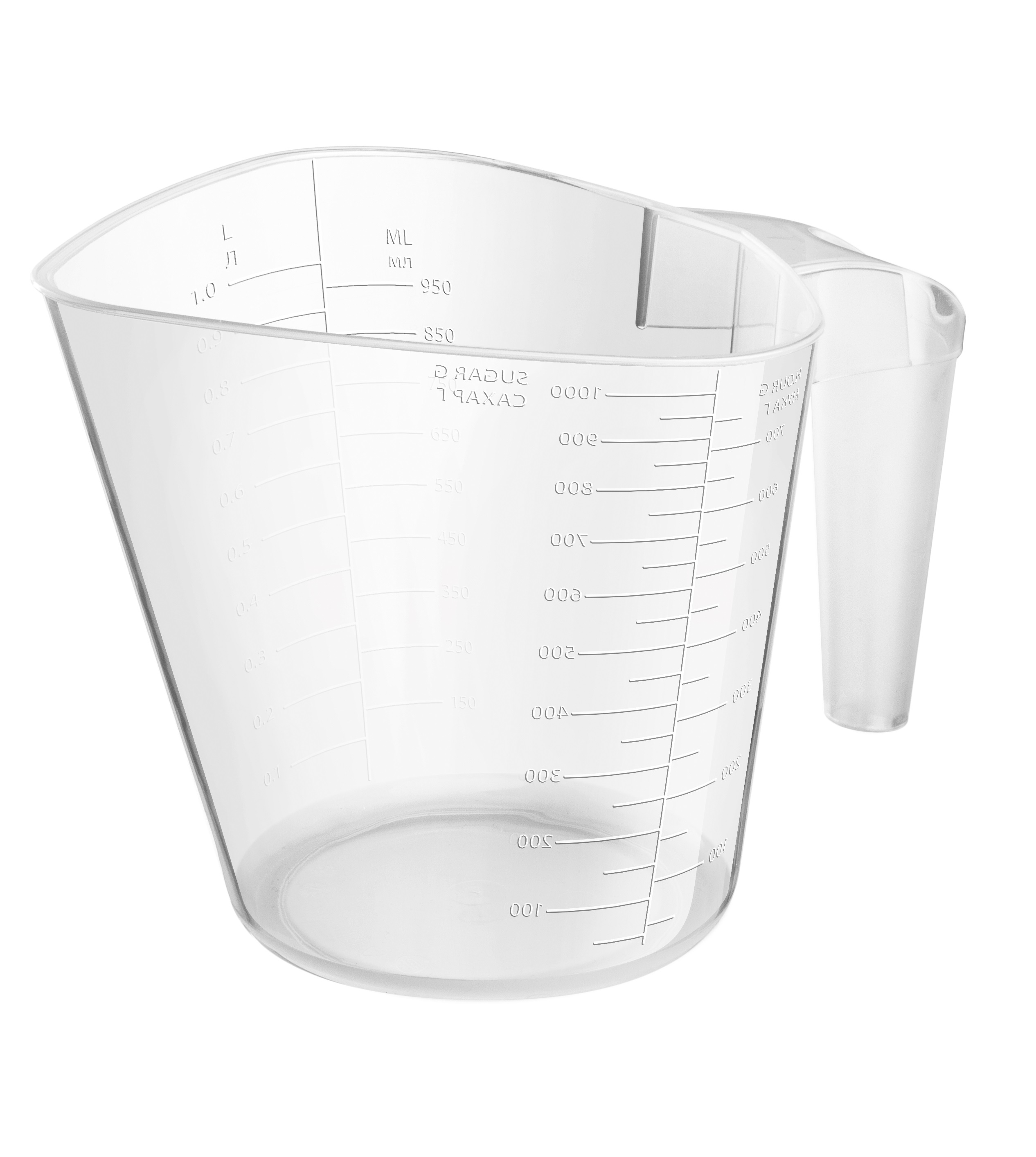 Кувшин мерный 1л полипропилен