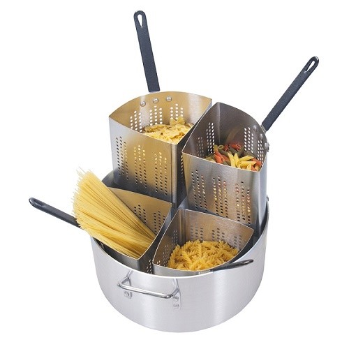 Кастрюля с 4 фильтрами d360мм алюминий