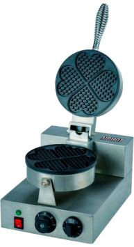 Вафельница для бельгийских вафель 4 сердца Airhot WEH-4