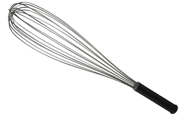 Венчик нержавеющая сталь L500мм с нейлоновой ручкой