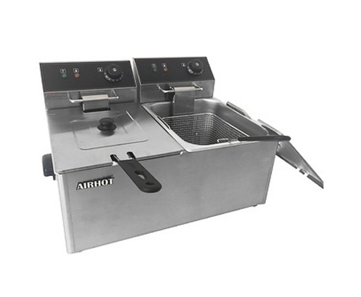 Электрофритюрница двойная Airhot EF10+10