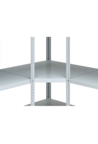 Полка к стеллажу угловая 400х600мм