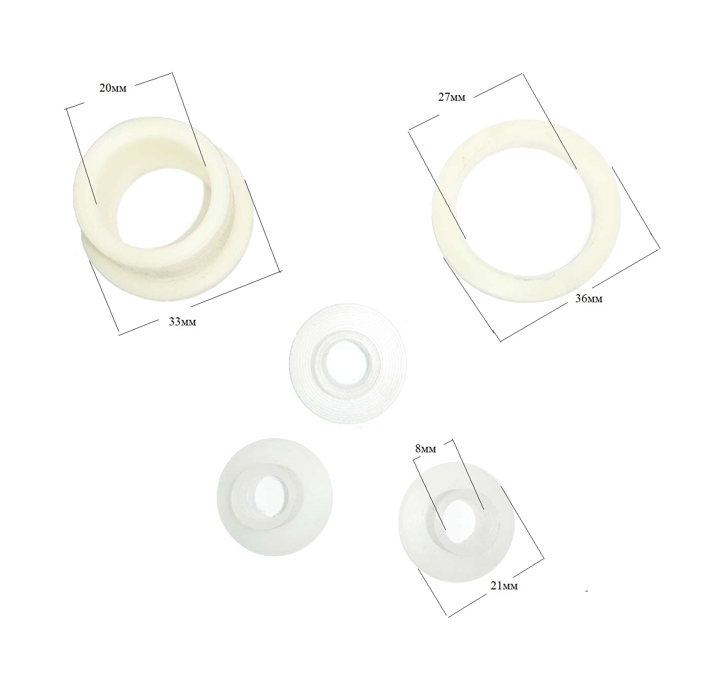 Комплект корпусов для мясорубки МЕМ 12Е