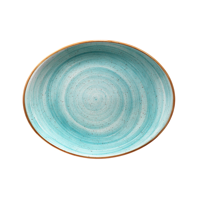 Блюдо овальное 360х280мм Аква Bonna AAQMOV36OV