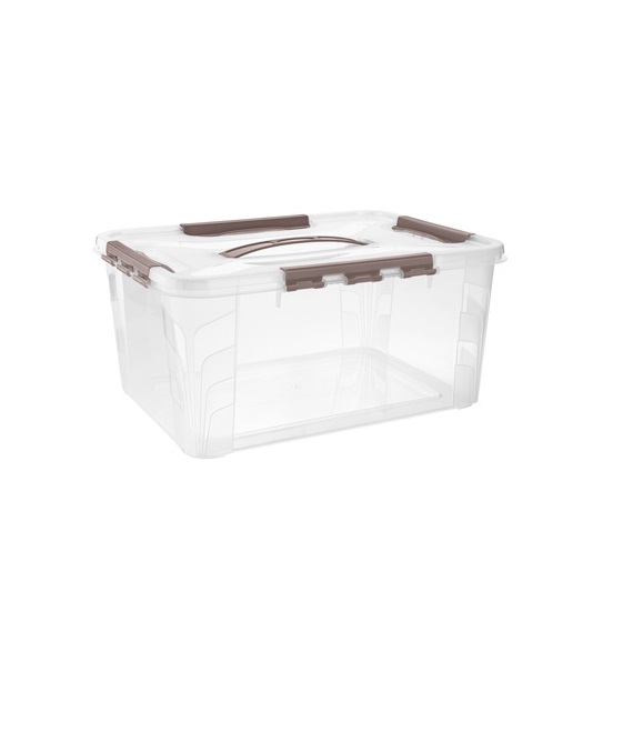 Ящик универсальный с крышкой полипропилен  390х290х180мм 15,3л