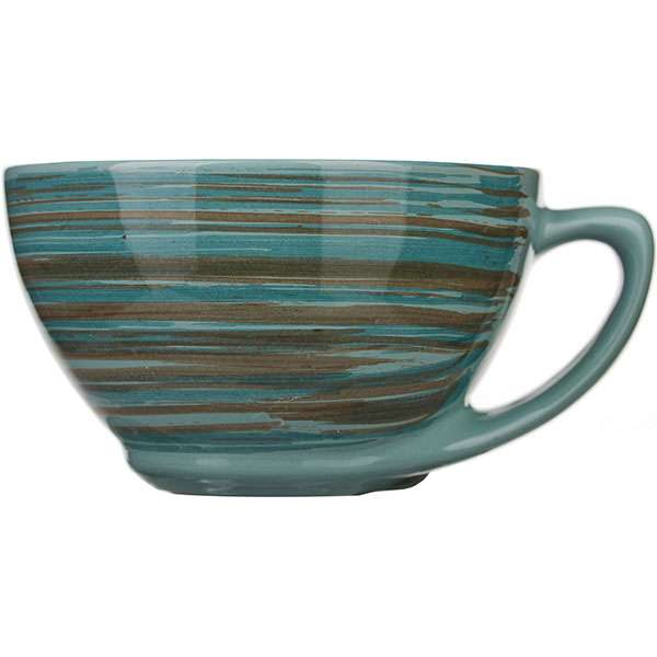 Чашка чайная 250мл "Скандинавия" голуб. керамика  СНД00009819