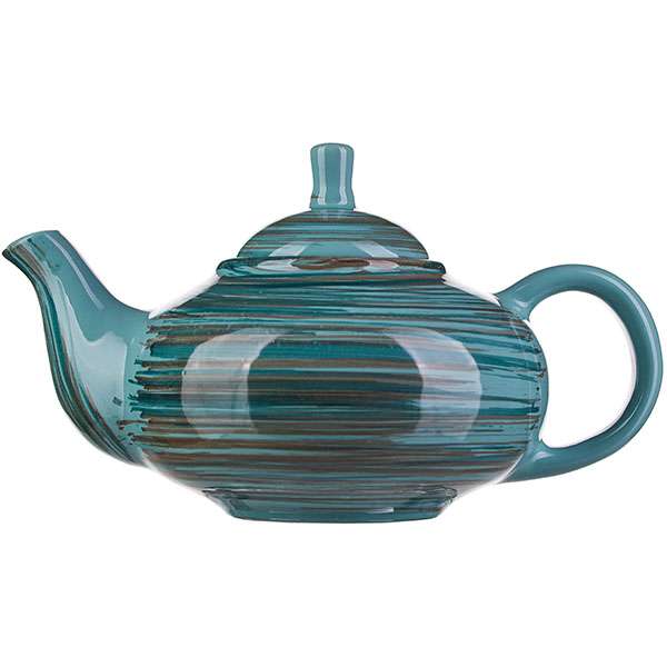 Чайник 700мл «Скандинавия» голуб. керамика СНД00009818