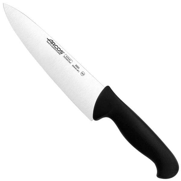 Нож поварской 200/333мм черный