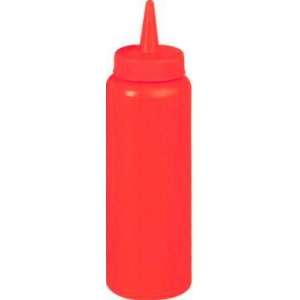 Бутылочка для кетчупа пластиковая 1000мл красная