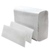 Полотенца бумажные в листах сложение V(ZZ) белые